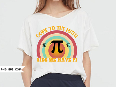 come to the math side we have pi t-shirt design 3d animation app branding design email emailsignachur graphic design illustration logo t shirt design ui