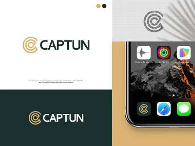 Captun | Letter C - UX Designer - Website & App Logo a b c d e f g h i j k l m n abstract branding c logo c monogram combination mark creative logo dribbble ecommerce graphic design letter c logo mehedi islam minimal minimilist startup logo unused ux ux design web3 logo