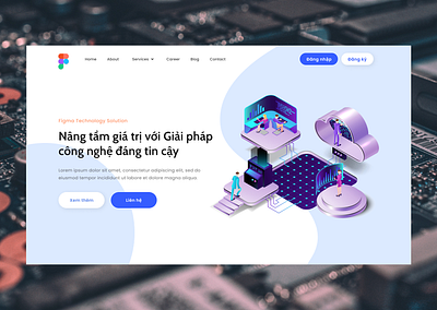 Landing page for another TechBrand