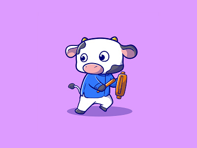 Cute cow illustration collection for Ramadhan moment animal branding cartoon cow cute design graphic design illustration kids muslim ramadhan vector website element