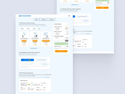 Niagahoster: Checkout Page Hosting Website Services checkout page design web hositng services hosting ui ui design uiuxdesign ux ux design website design