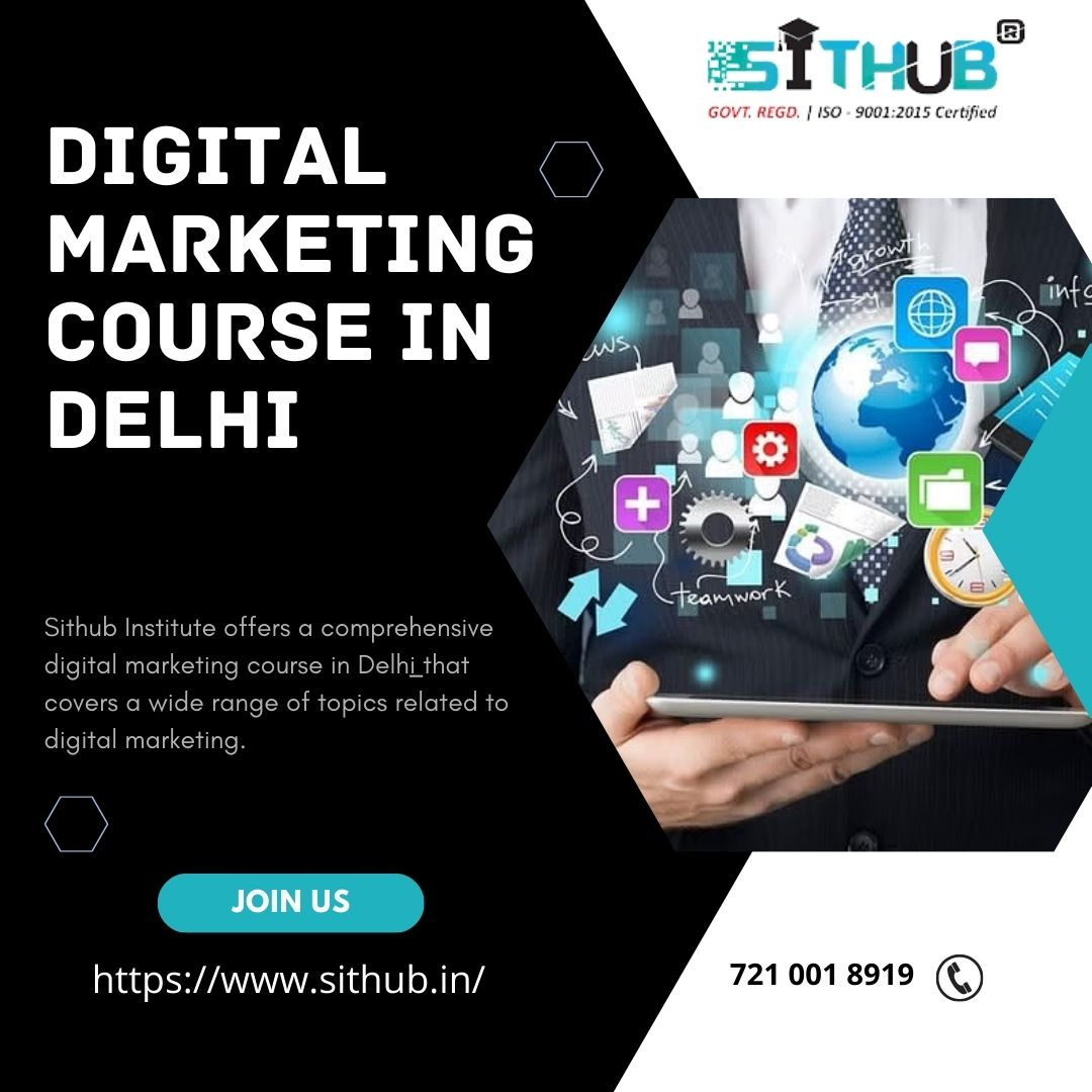 Digital marketing course in Delhi by Sit Hub on Dribbble