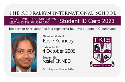 I will create a professional id card design card card design identity card name card student id student id card visiting card
