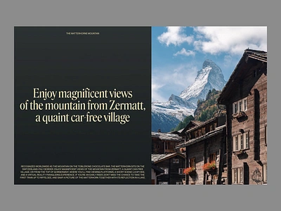 Matterhorn Layout 2023 trends art direction branding creative design editorial graphic design grid layout print print design typo typography ui ui elements uidesign ux video web web design