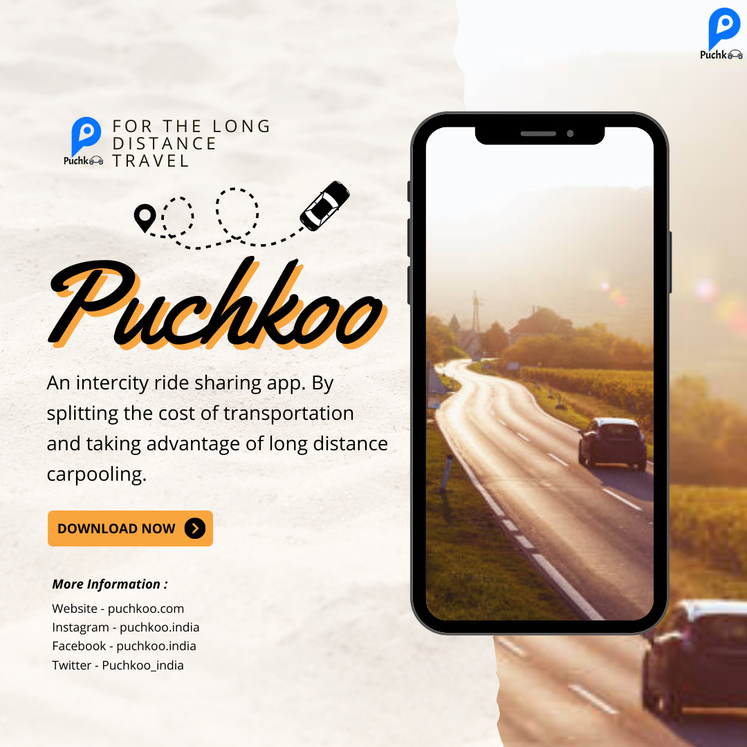 Carpooling System Best Intercity Ride Sharing App in India Pu by