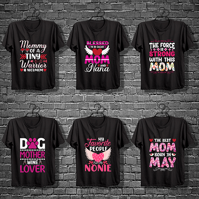 MOTHER'S DAY T-SHIRT DESIGN best mom best t shirt branding cute day design designer dog graphic design illustration logo love mom mommy mommy cute mother mothers nonie t shirt typography