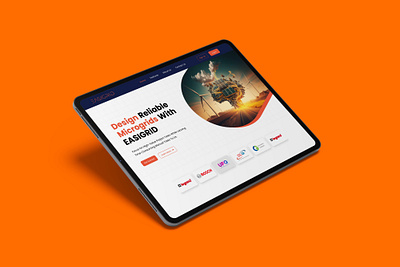 Landing Page Design for Cloud-based Application landing page design landingpage ui ui design website concept website design