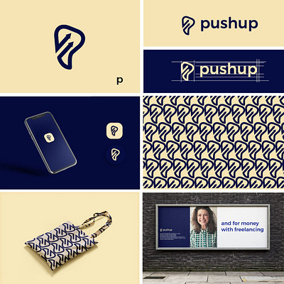 Brand Identity Design PUSHUP qatarbusiness