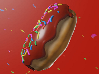 Donut Animation 3d animation delicious graphic design motion graphics