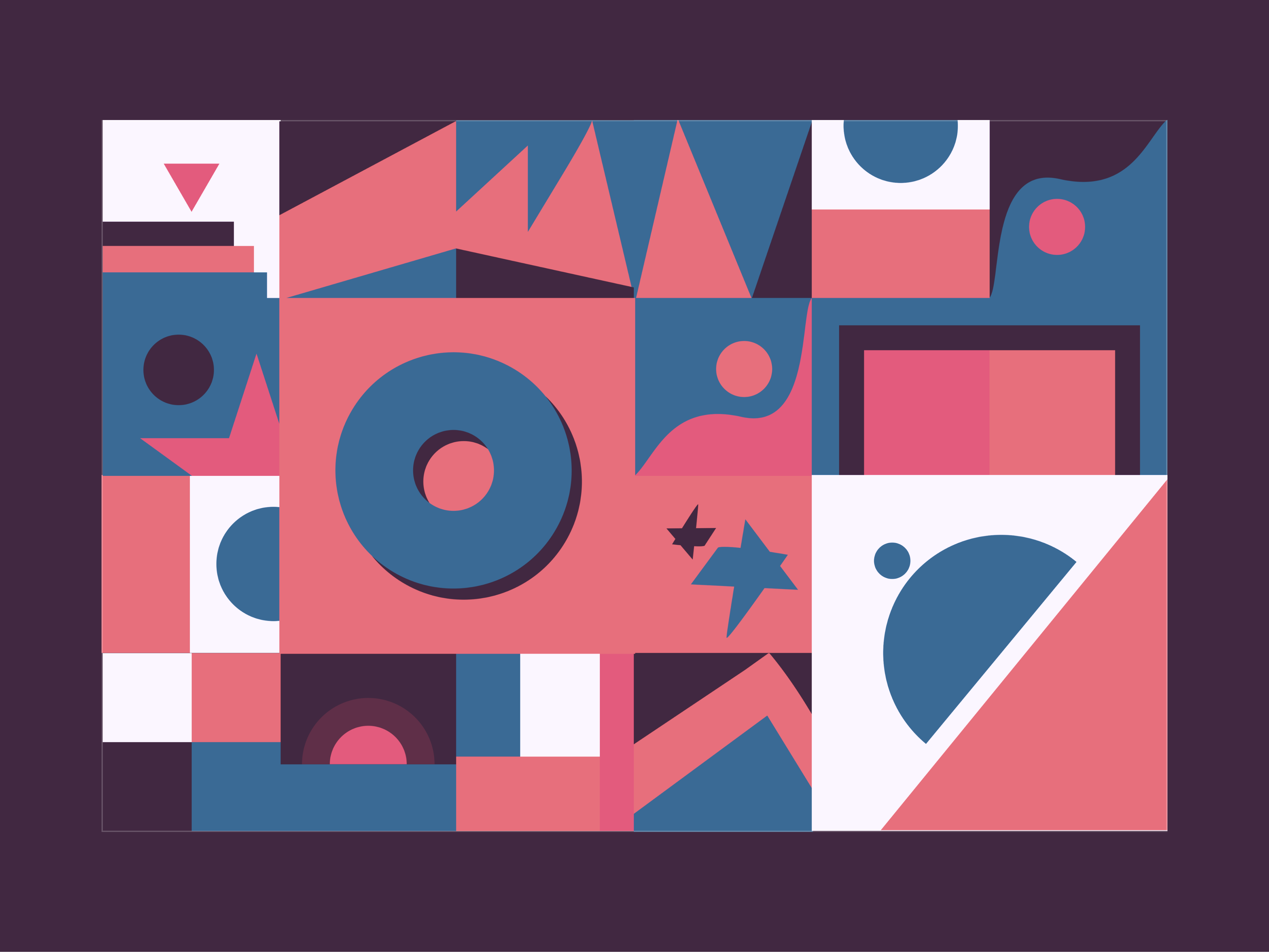 Geometric Illustration (in 30 min) design figma geomtric graphic design illustration pop colors