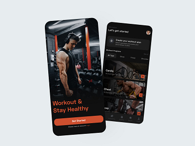 Fitness App Design body coach crossfit design exercise fitness fitness app gym healthcare interface mobile mobile app mobile fitness app sport sport app training ui design uidesign uiux workout