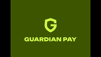 GUARDIAN PAY Animated logo Intro 2d animation animated intro animation brand branding design illustration intro intro animation intro logo logo motion design motion graphics ui vector
