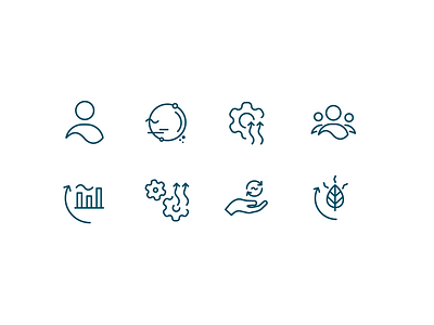 Recycle/Environment icons app branding design enviornment flat icons graphic design icon design icons illustration line icons logo recycle save enviornment ui