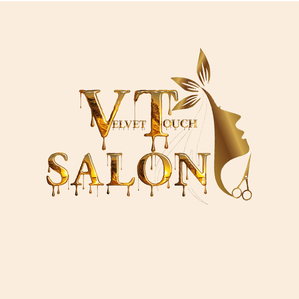 velvet touch salon logo by Somiaadeel on Dribbble