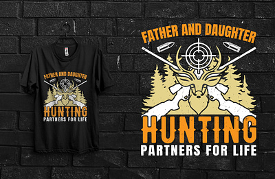 Hunting T-Shirt Design creative graphics