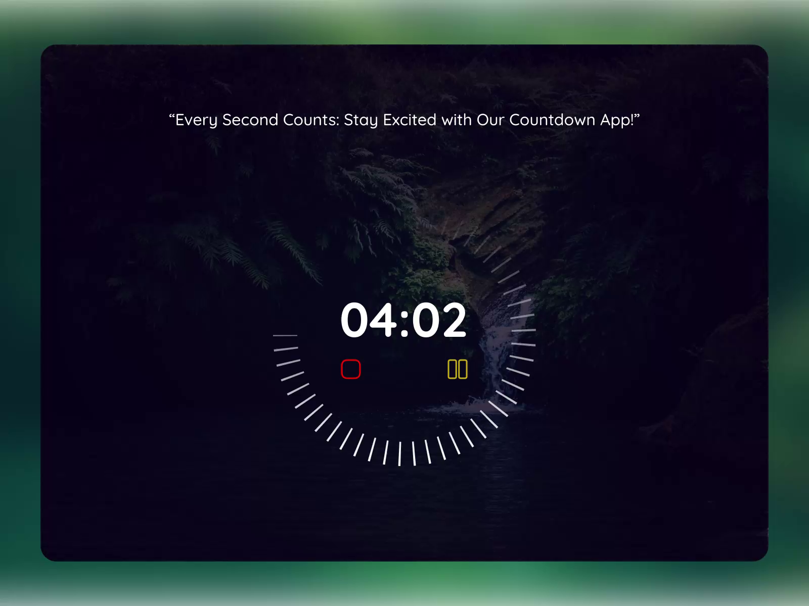 Countdown Timer  & Mobile App by Otar Davitashvili on Dribbble
