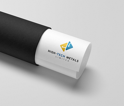 High-Tech Metals Limited Logo branding design graphic design logo ui