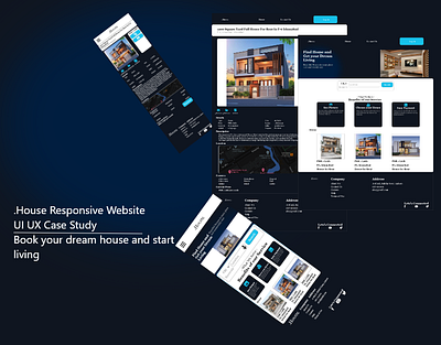 .House app design ui ui design uiux design ux ux design website design
