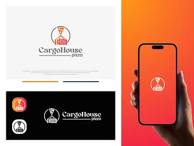 Pizza Shop Logo Design - Brand Identity brand identity branding burger fastfood graphic design logo logo design logo designer logo maker logos minimal modern pizza pizza hut pizza shop restaurent street pizza yummy