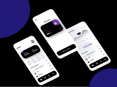 Wallet app design app design figma mobile ui mobile ux ui ux wallet