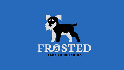 Frosted page publishing 3d animation branding design dog esports frosted graphic design illustration little logo logotype mascot logo motion graphics schnauzer ui vector
