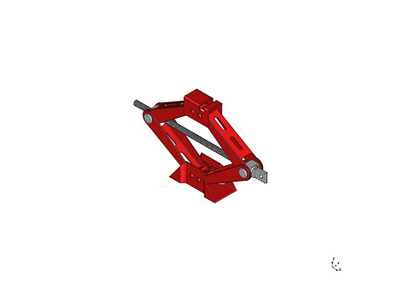 Car Jack 3d 3ddesign 3dfreecad 3dmodeling 3dproduct