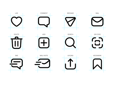 Icon set graphic design icon icon set vector