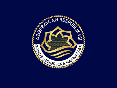 Ganja City Executive Power azerbaijan azərbaycan baku branding design ganja gence graphic design gəncə illustration logo