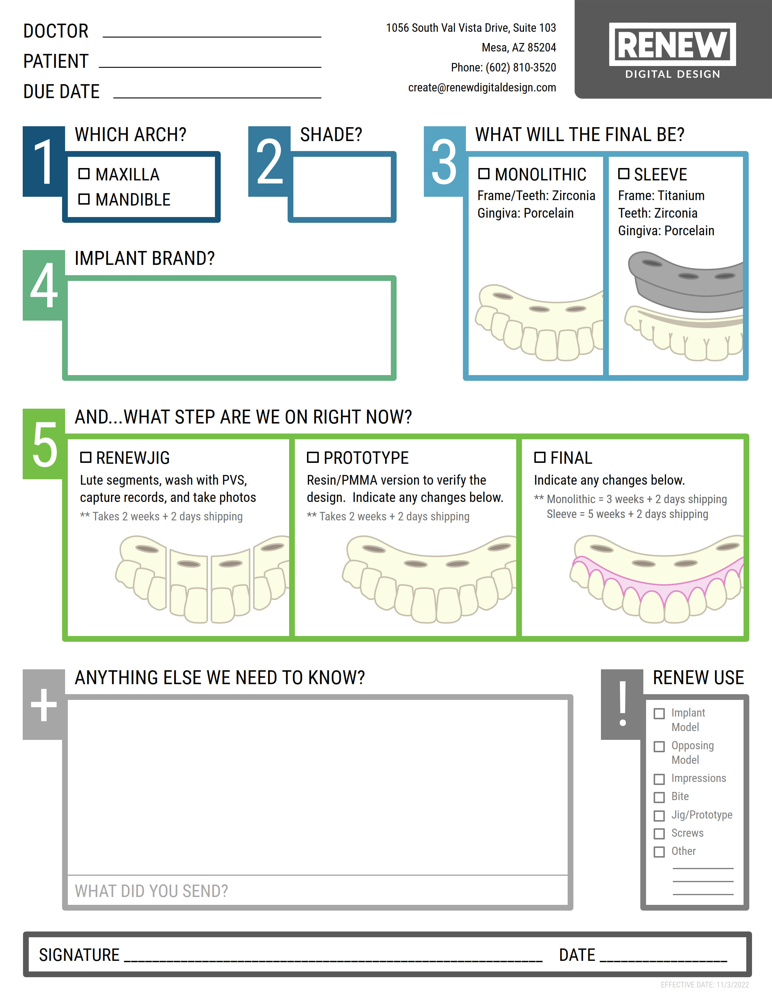 Patient Form branding design fillable pdf form form graphic design pdf pdf form