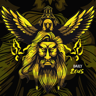 ZEUS graphic design illustration vector
