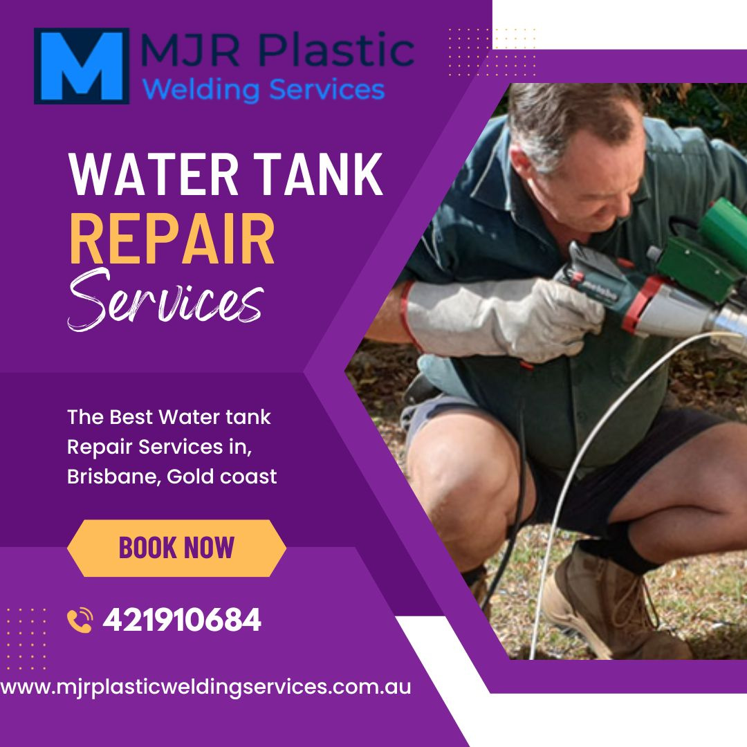 Water tank repairs gold coast MJR Plastic Welding Services by MJR