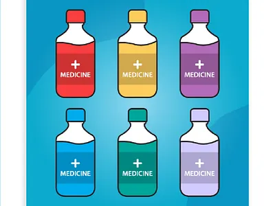 Realistic syrup bottle vector images on Pikvector branding design design inspiration designing designs earn money free icons free vectors graphic design icons ideas illustration logo medical medicine vector