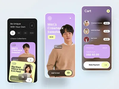 Ecommerce- App Design app design app ui dersign branding dashboard design design graphic design illustration landing page logo ui vector website