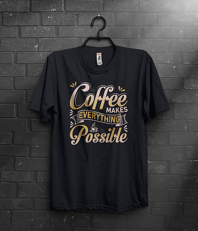 Coffee T-Shirt Design cafe coffee coffeeaddict coffeelover coffeeshop coffeetime custom design espresso food t shirt typography vector ventage