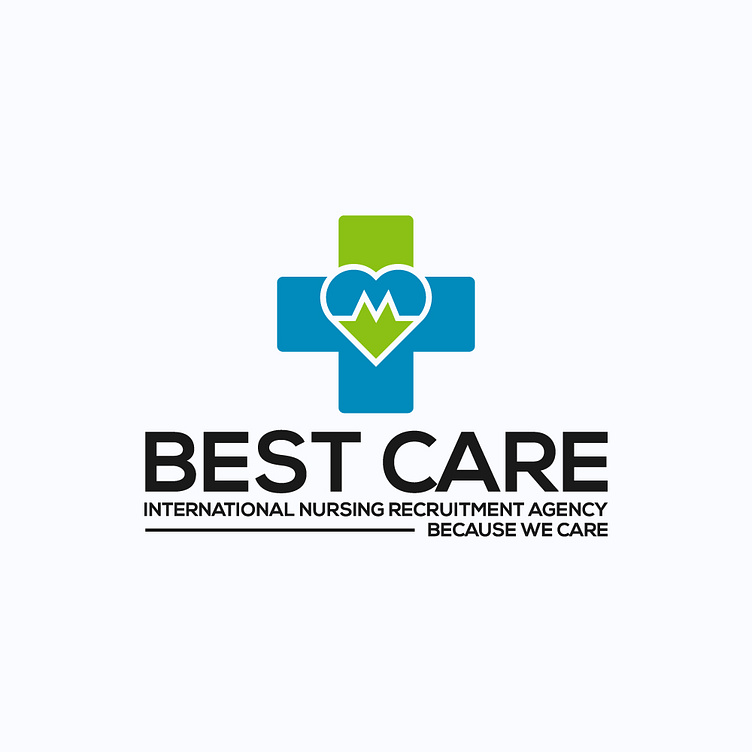 Best Care Medical Logo Design by Abu Saleh on Dribbble