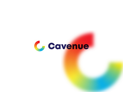 Cavenue 3d logo app icon artology brand identity branding c letter cavenue colorful logo creative logos minimalist modern simple software logo tech logo technology