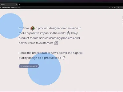 Design in code - Portfolio 22/23 case study animation concept experiment graphic design interactions interface portfolio react showcase ui wesite