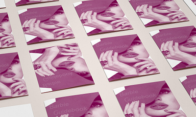 Barbie Guidebook - Magazine design graphic design guidebook photography