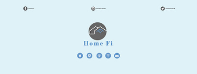 Home Fi - Logo adobe design graphic design logo logo design