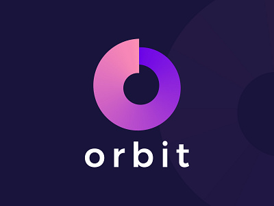 orbit Logo Design beand logo brand brand identity branding business logo colorful logo company logo gradient logo graphic design identity letter logo logo logo concept logo design logo designer logotype monogram o letter logo orbit symbol