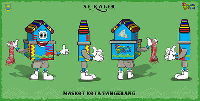 maskot kota tangerang design illustrator logo maskot