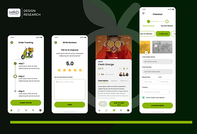 Grocery app design thinking grocery app mobile app simple ui ui design