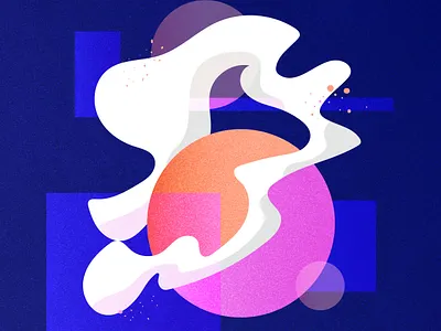 Emotions building up 2d abstract adobe art design feeling graphic design illustration illustrator logo vibrant