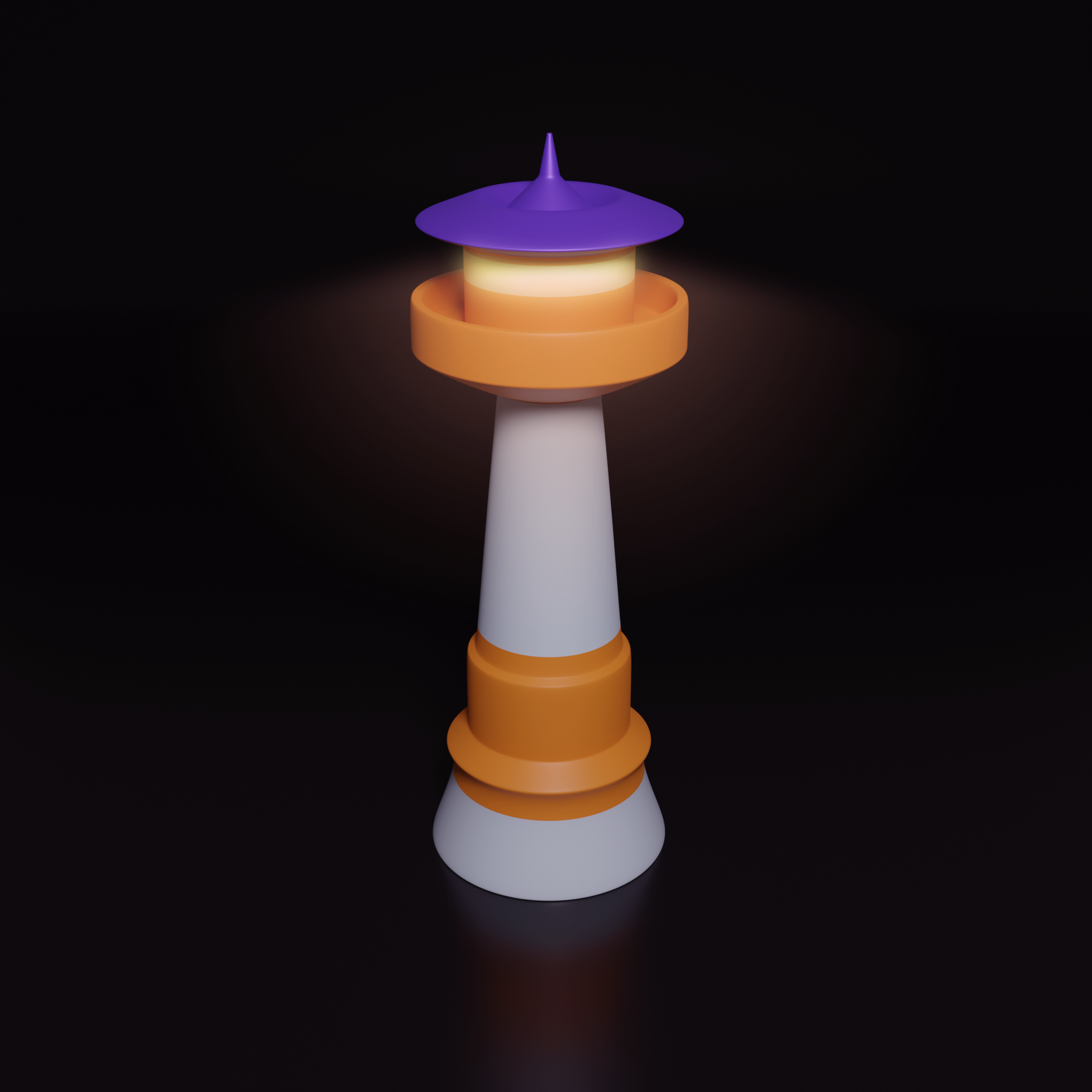 3D Lighthouse 3d art blender cinema4d icon light lighthouse maxon night sea