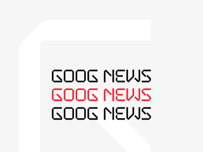 Goog News app design illustration interface logo ui ux visual design web web application