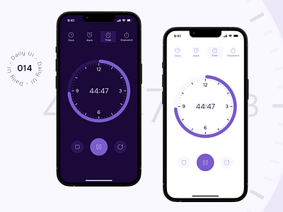 Daily UI Challenge - Day 14: Countdown Timer app dailyui day014 design timer ui ux