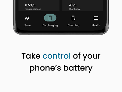 Battery Monitor App android app battery app battery monitor mobile ui