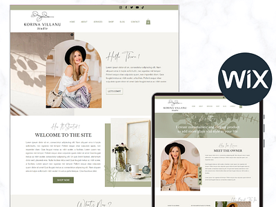 Coaching Wix Website Template branding creative wix website theme ecommerce website template website template wix website theme