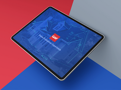 UI/UX design for Gaf Roofing’s iPad App for contractors adobe xd app art direction blue construction creative direction design figma framework graphic design ipad ipad app layout product design red sketch ui ui design ux xd