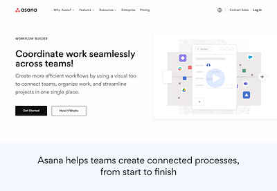 Asana UI Layout change figma saas ui uiuxdesign user interface web design